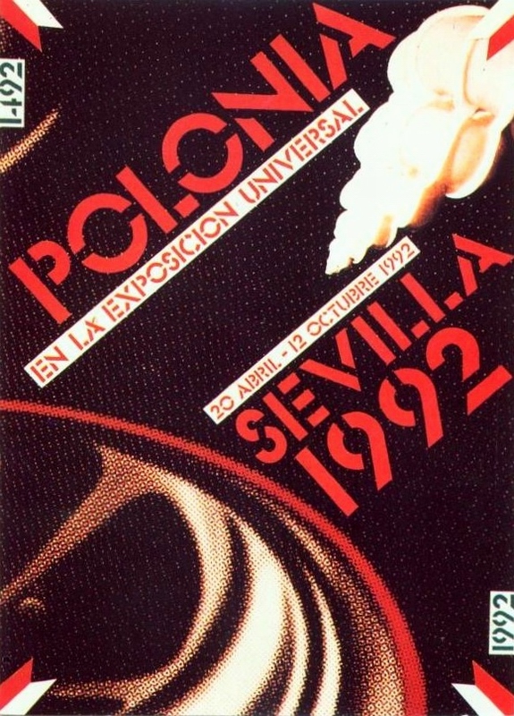 Poland, Seville Expo, 1492-1992 — Roman Cieślewicz
