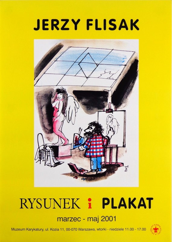 Jerzy Flisak Drawing and Poster — Jerzy Flisak