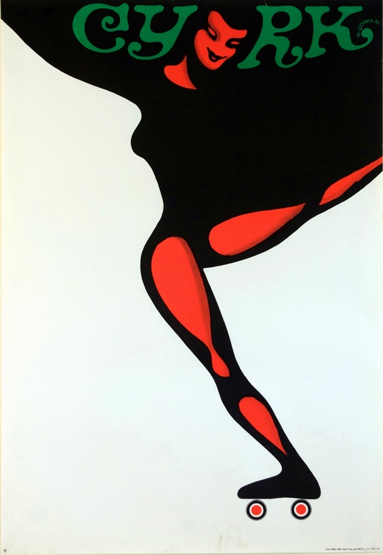 Circus Woman Roller Skating — Wiktor Górka