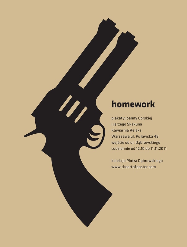Homework Posters Exhibition — Joanna Górska, Jerzy Skakun