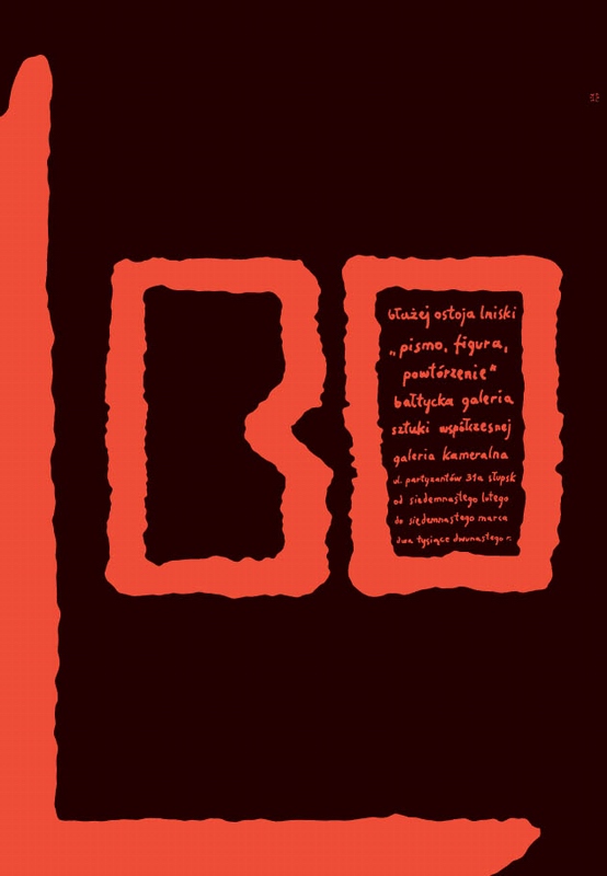 Blazej Ostoja Lniski - Writing, Figure, Repetition — Ryszard Kajzer