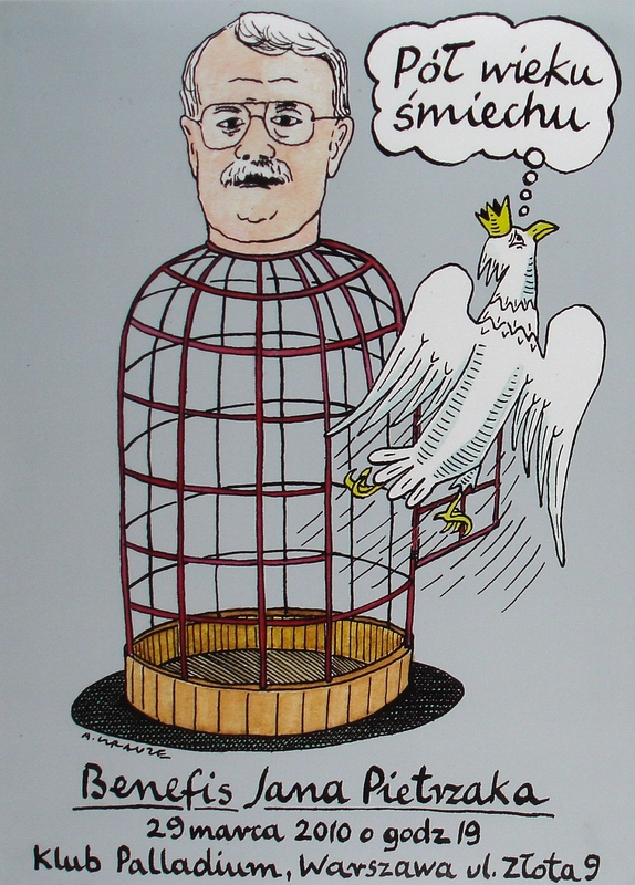 Jubilee concert for satirist Jan Pietrzak (1) — Andrzej Krauze