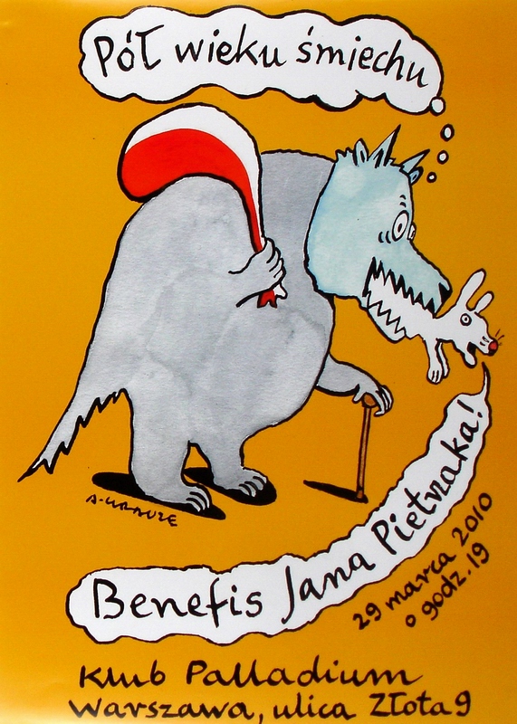 Jubilee concert for satirist Jan Pietrzak (2) — Andrzej Krauze
