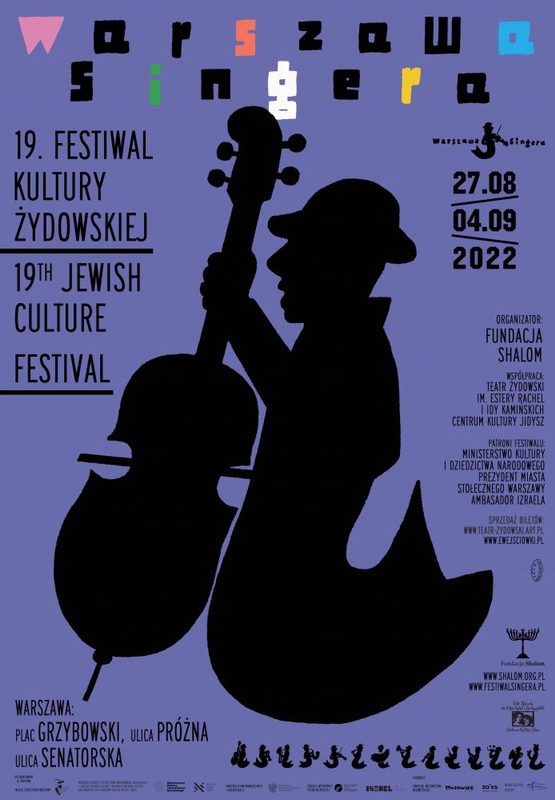 19th Singer's Warsaw Jewish Culture Festival — Lech Majewski