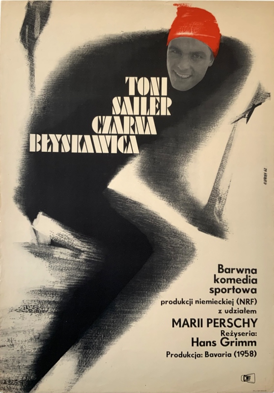 Toni Sailer A black lighting — Roman Opałka
