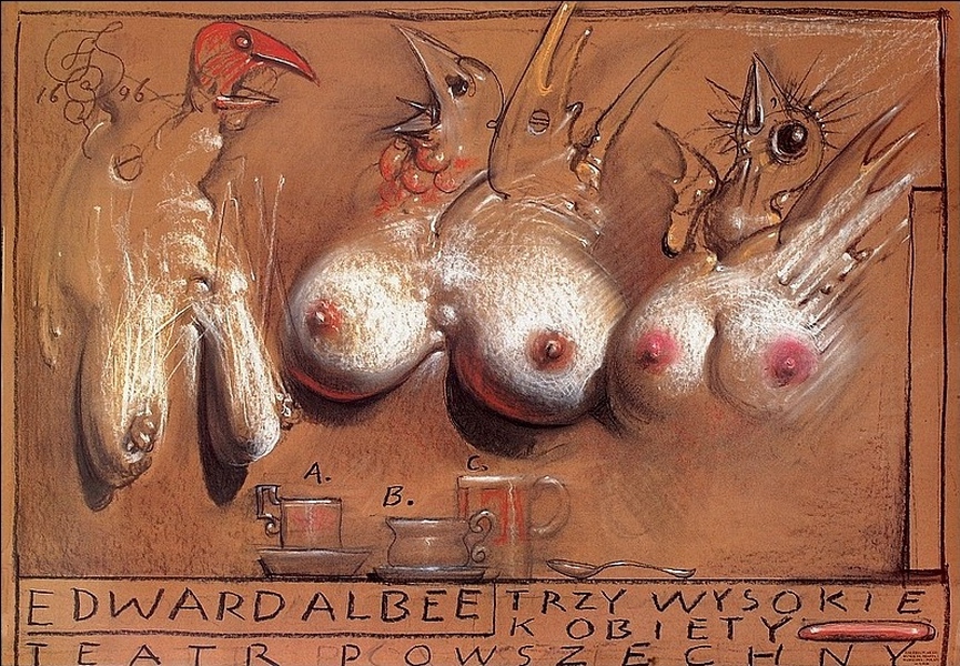 Three Tall Women — Franciszek Starowieyski