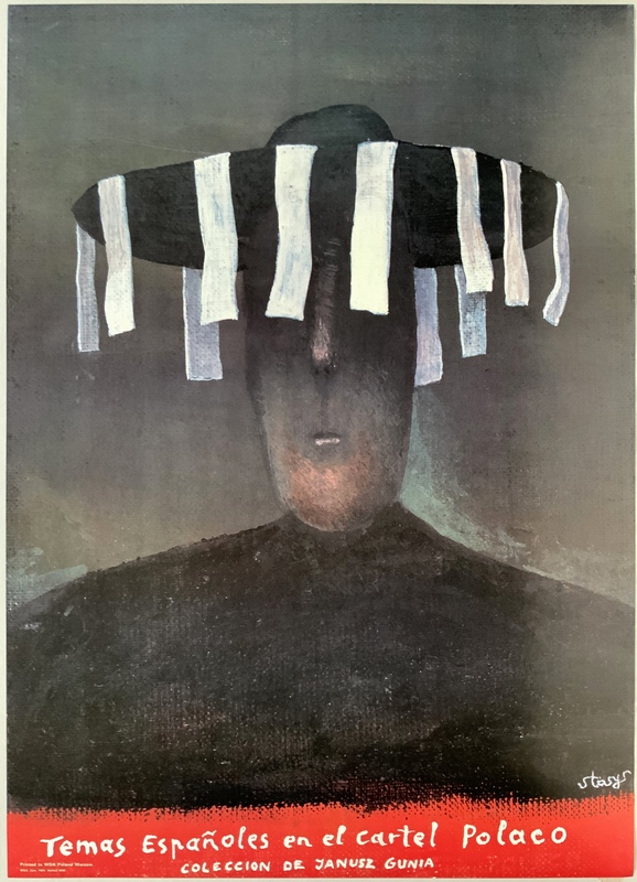 Spanish themes in the Polish poster — Stasys Eidrigevičius