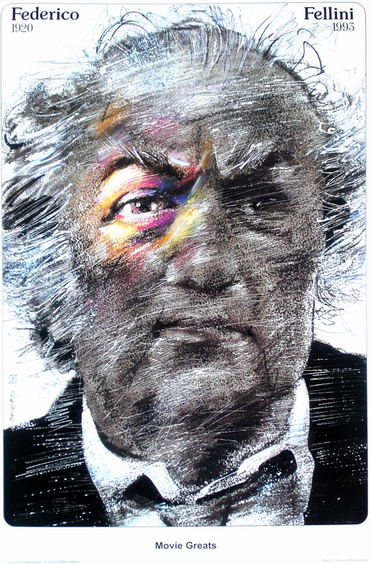 Federico Fellini 1920 - 1993 — Waldemar Świerzy