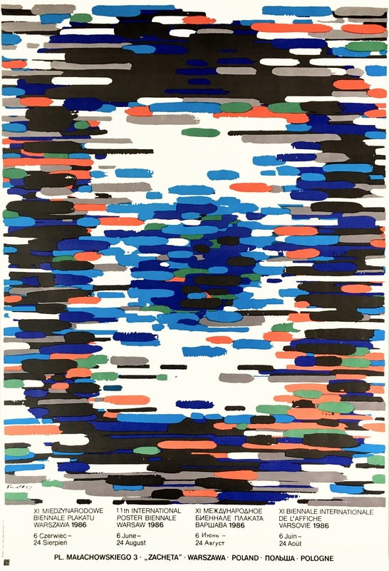 11th International Poster Biennale Warsaw 1986 — Waldemar Świerzy