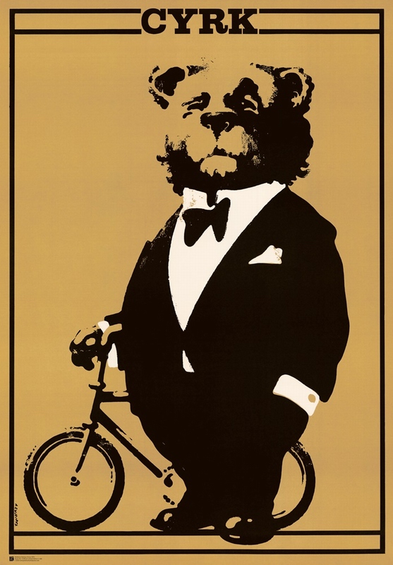Circus Bear in Tuxedo — Waldemar Świerzy