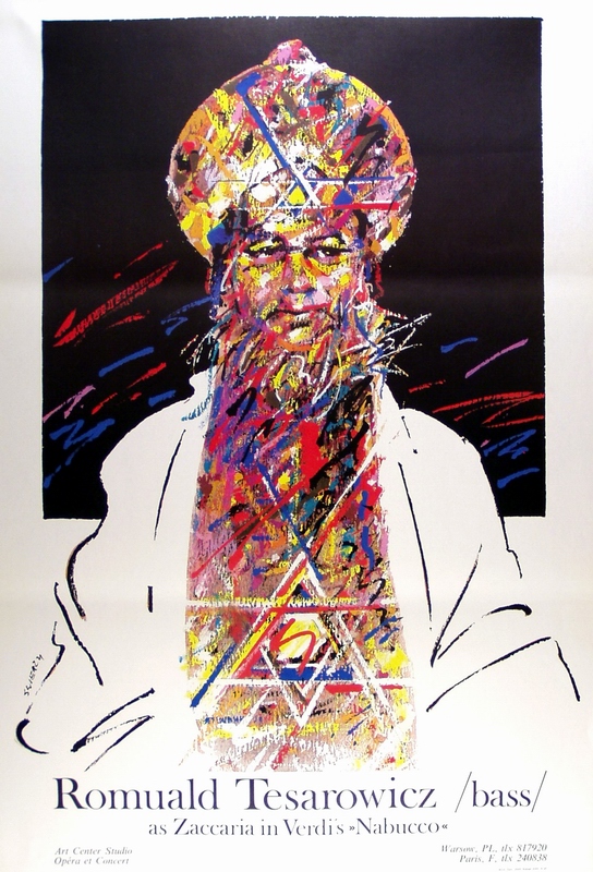 Romuald Tesarowicz in Nabucco — Waldemar Świerzy